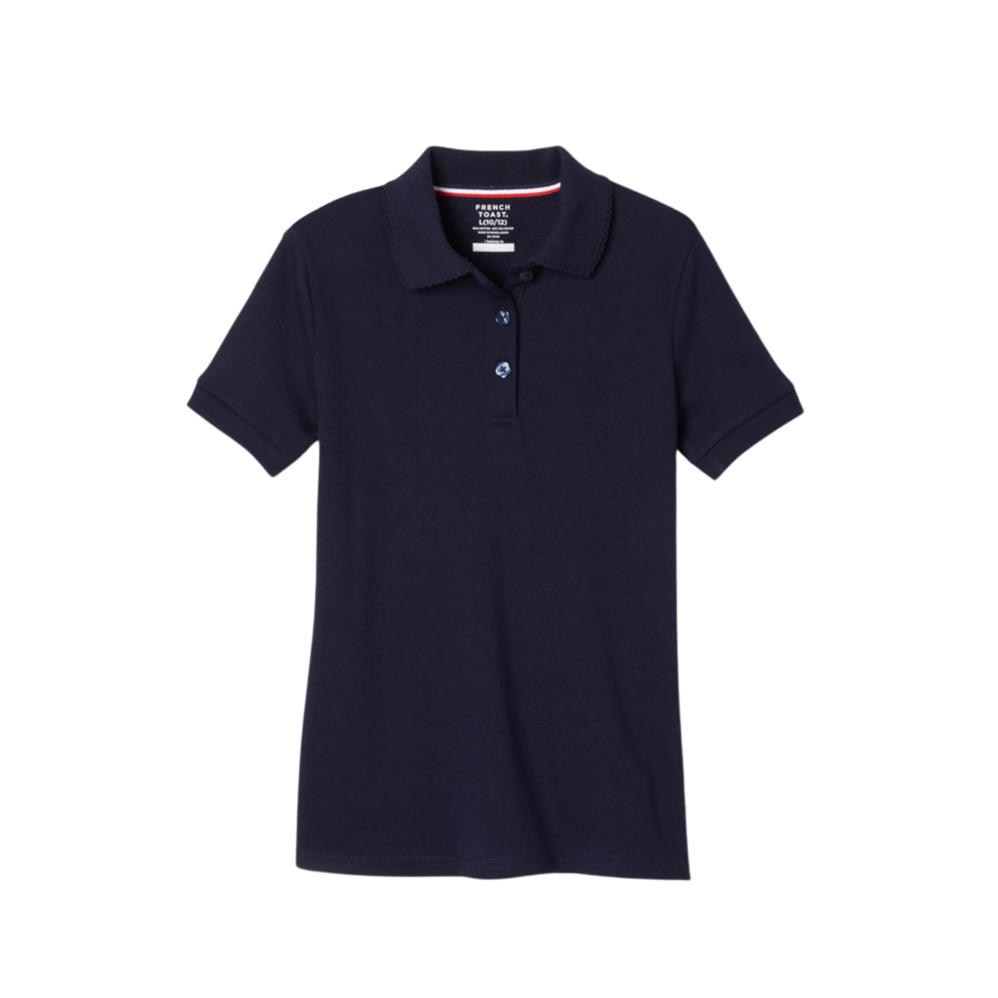 Girls Cotton Polo